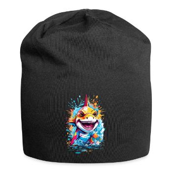 Shark - Jersey Beanie - black - Front