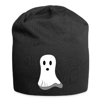 Ghost Halloween - Jersey Beanie - black - Front