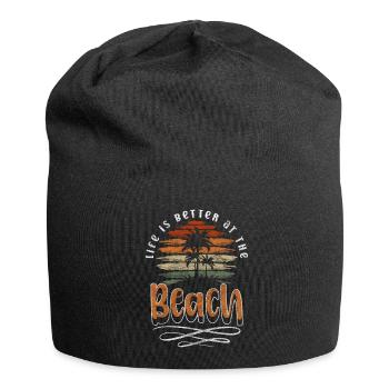 Beach Sea Breeze Holidays - Jersey Beanie - black - Front