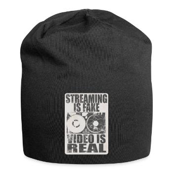 Video is real - Jersey Beanie - black - Front