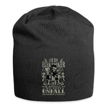 ICH KÖNNTE ES WIE EIN UNFALL AUSSEHEN LASSEN - Jersey-Beanie - Schwarz - Vorne