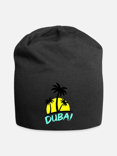 dubai - Jersey-Beanie - Schwarz