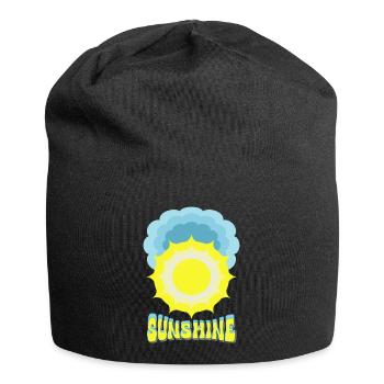 Soleil Soleil - Bonnet en jersey - noir - Devant