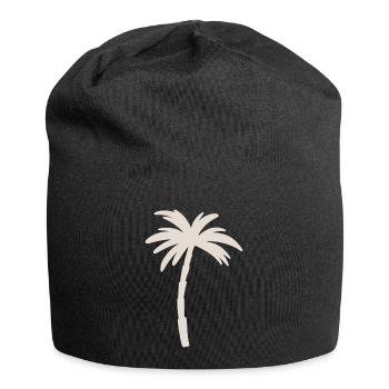 Palm tree - Jersey Beanie - black - Front