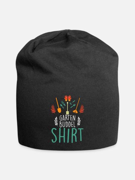 Garten Buddel Gärtner - Jersey-Beanie - Schwarz