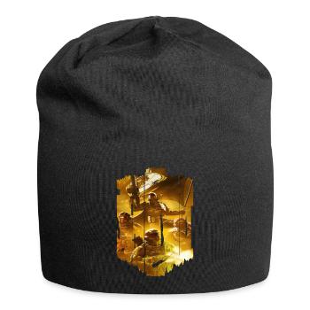 computer pc game technology gamer gaming modern - Jersey Beanie - black - Front