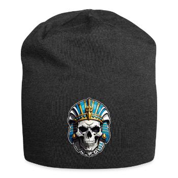 pharaon- momie - egypte - Bonnet en jersey - charbon - Devant