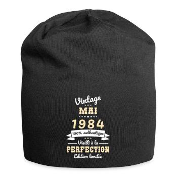 40th Anniversary - Vintage - May 1984 - Jersey Beanie - black - Front