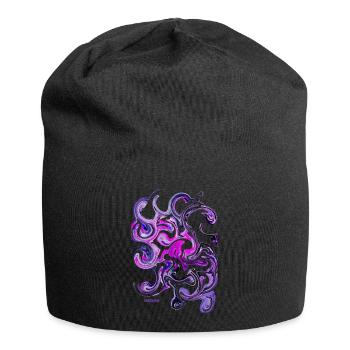 "Krake32" by Acryl Galerie & Design - Jersey Beanie - black - Front