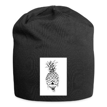 Crazy Pineapple - Jersey-Beanie - Schwarz - Vorne
