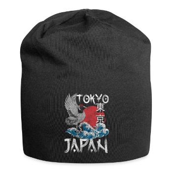 Asien Stadt Abenteuer Städtetrip - Jersey-Beanie - Schwarz - Vorne