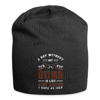Club de tir Rifle Sport Club - Bonnet en jersey - noir - Devant