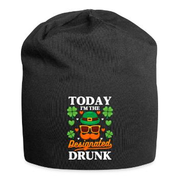 Ireland Shamrock Travel Beer - Jersey Beanie - black - Front