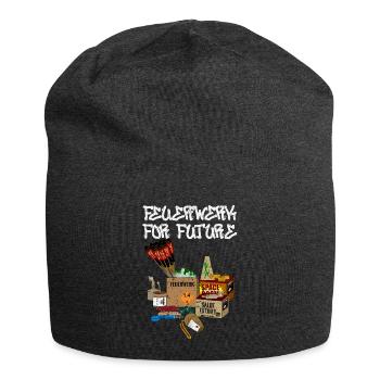 Future Fireworks - Jersey Beanie - charcoal grey - Front