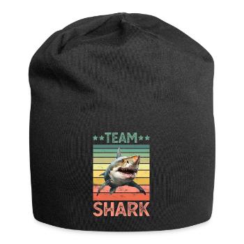 Shark Shark - Jersey Beanie - black - Front