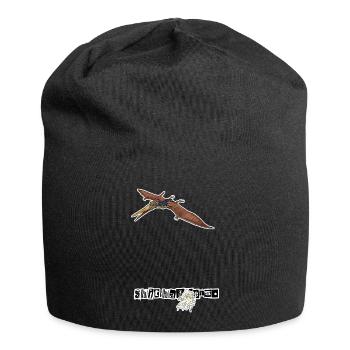Pterosaurs // Illustration - Jersey Beanie - black - Front