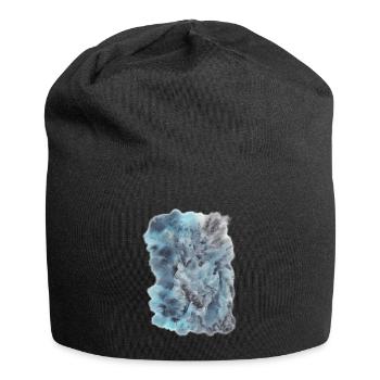 Evanescent horse. Watercolour horse. - Jersey Beanie - black - Front