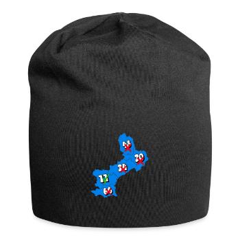 Languedoc Roussillon Region - Jersey-Beanie - Schwarz - Vorne
