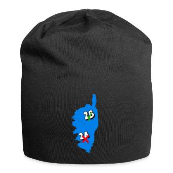 Région Corse - Bonnet en jersey - noir - Devant