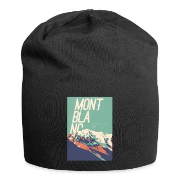 Mont Blanc Elegance - Jersey Beanie - black - Front