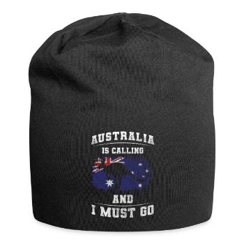 Voyage dans l’Outback Animal Kookaburra - Bonnet en jersey - noir - Devant