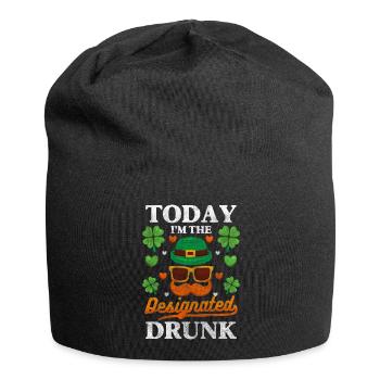 Irland Fernweh Urlauber - Jersey-Beanie - Schwarz - Vorne