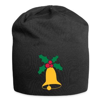 Cloches de Noël - Bonnet en jersey - noir - Devant