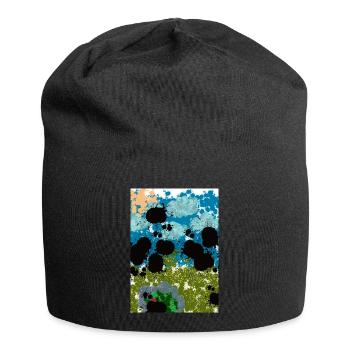 Abstract Pond - Jersey Beanie - black - Front