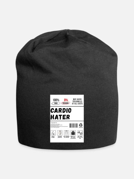 T-shirt Gym Nutrition - Bonnet en jersey - noir