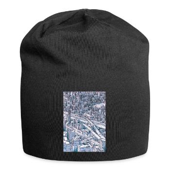 Central Park NYC - Bonnet en jersey - noir - Devant
