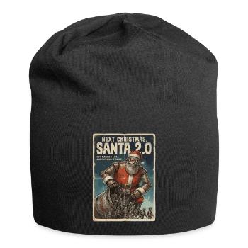 Santa 2.0 Cyborg - Bonnet en jersey - noir - Devant