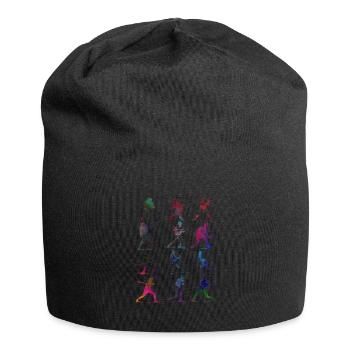 Baseballspieler #baseball #sport - Jersey-Beanie - Schwarz - Vorne