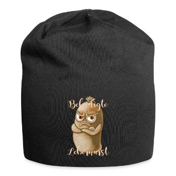 Offended liverwurst - Jersey Beanie - black - Front