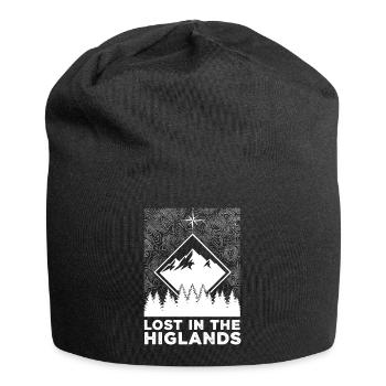 Lost In The Highlands - Jersey Beanie - black - Front
