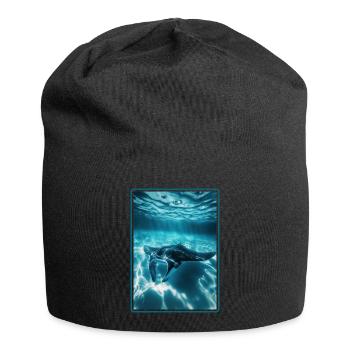 Raies Manta Raies - Bonnet en jersey - noir - Devant