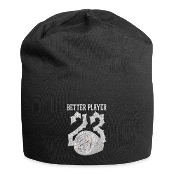 Better Player Diamant Logo - Jersey-Beanie - Schwarz - Vorne