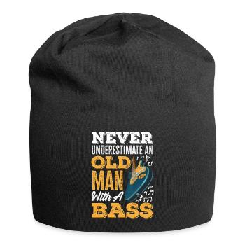 Funny Musician - Jersey Beanie - black - Front