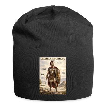 Geistliche Waffenrüstung – Epheser 6 - Jersey-Beanie - Schwarz - Vorne