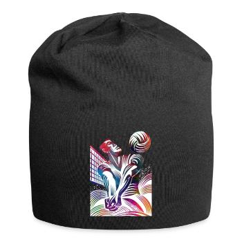 Wasserballsport - Jersey-Beanie - Schwarz - Vorne