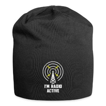 Ham Radio Funny Radioactive - Jersey Beanie - black - Front
