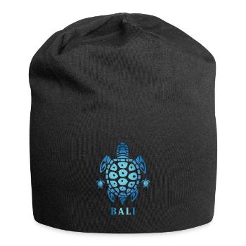 Bali Urlaub Schildkröte - Jersey-Beanie - Schwarz - Vorne