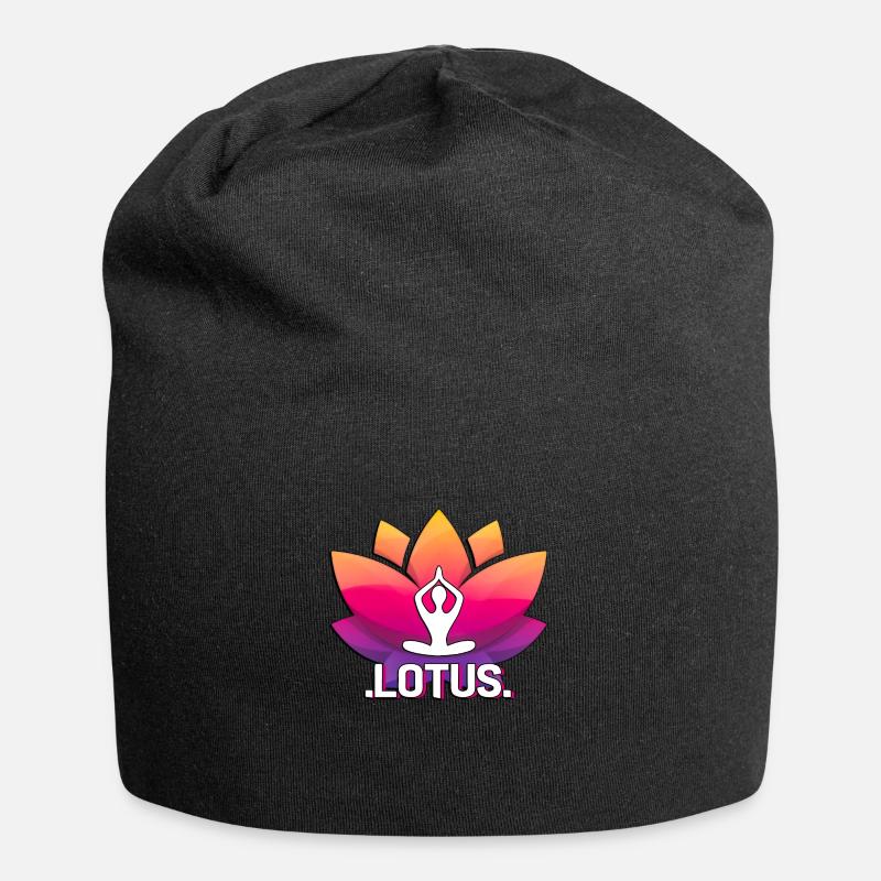 .Lotus. - Jersey Beanie - black