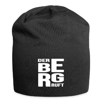Bergsteiger Seilschaft Bergwandern Bergfex - Jersey-Beanie - Schwarz - Vorne