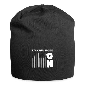 Serrurerie, châteaux artisans - Bonnet en jersey - noir - Devant