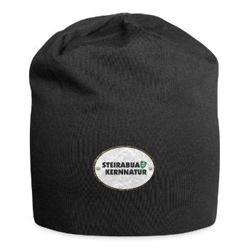 Steirabua mit Kernnatur Steiermark Österreich - Jersey-Beanie - Schwarz - Vorne