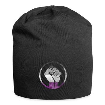 Fist Flag out Asexual - Bonnet en jersey - noir - Devant