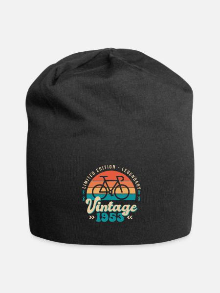 1953 Jubiläum 70 Jahre Radsport - Jersey-Beanie - Schwarz