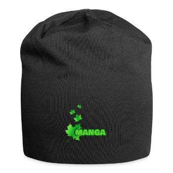 Maple leaf for manga - Jersey Beanie - black - Front