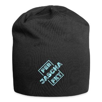 Perfekt Jascha - Jersey-Beanie - Schwarz - Vorne