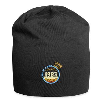 Baujahr 1983 - Jersey-Beanie - Schwarz - Vorne